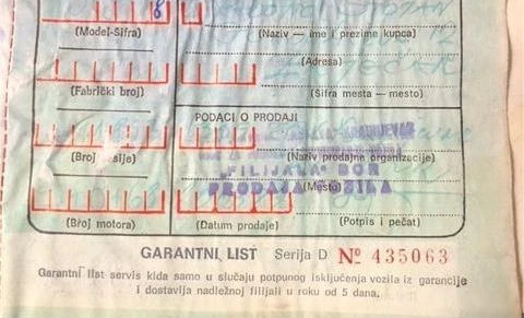 Zastava 750 1977 Gasoline Manual Image 14