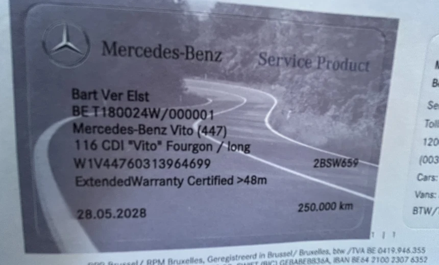 Mercedes-Benz Vito 2022 Diesel Automatic Image 7