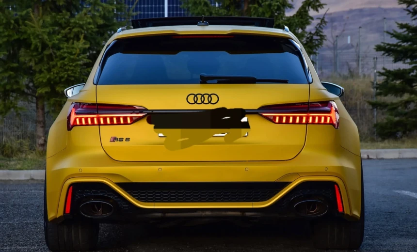 Audi RS6 2020 Gasoline Automatic Image 1