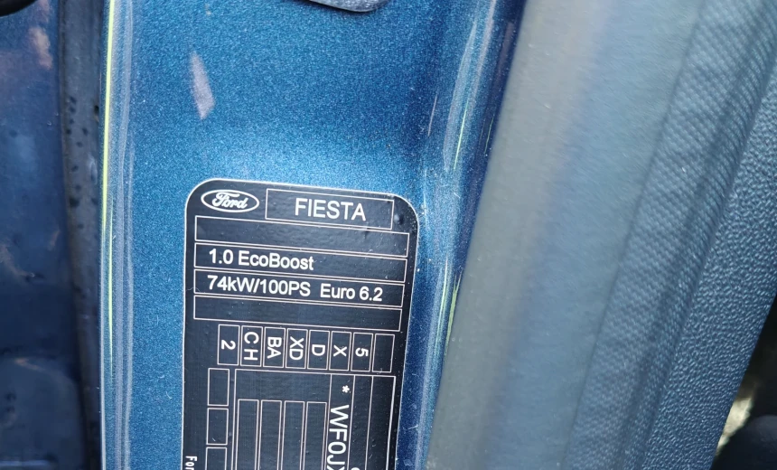 Ford Fiesta 2023 Gasoline Manual Image 3