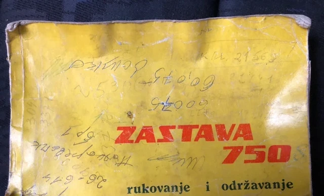 Zastava 750 1977 Gasoline Manual Image 13