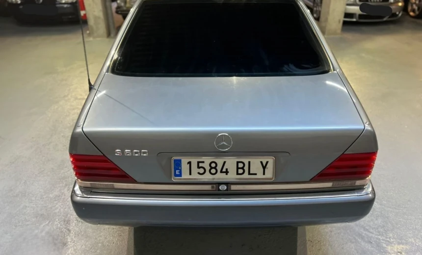 Mercedes-Benz S 600 1992 Gasoline Automatic Image 3
